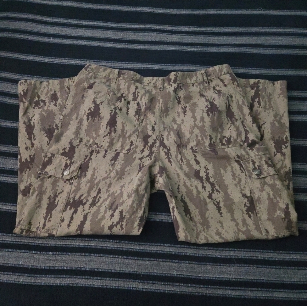 Harley Davidson New Cotton Camo Pants Men 40 x 30 Cargo Pants 112025 - Picture 12 of 12